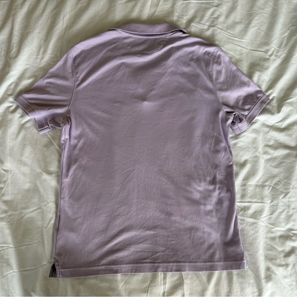 Men’s Banana Republic Luxury Touch Lavender Polo Shirt